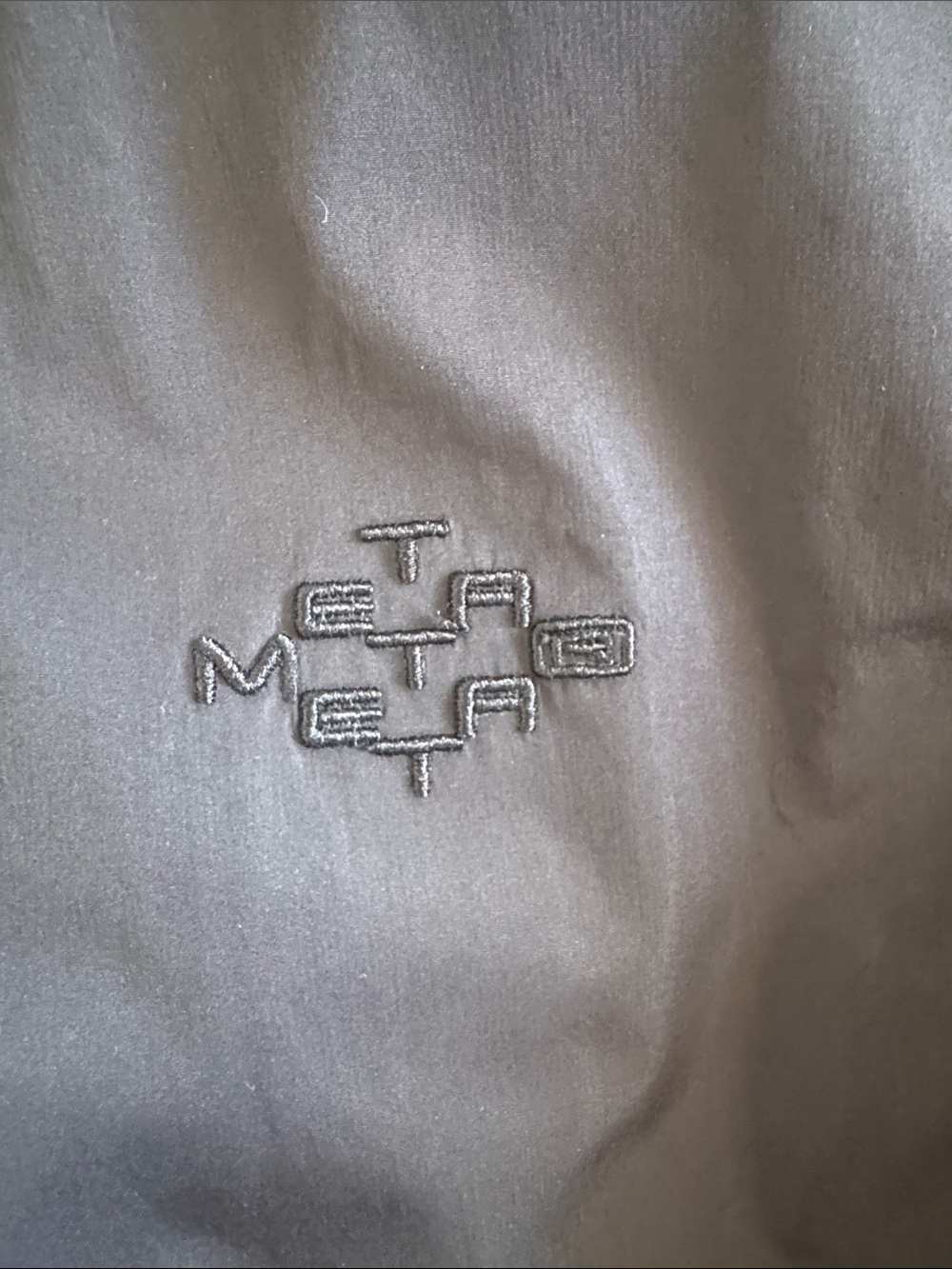 META Cybernautix Systems Techwear Bomber Jacket XXL Black - see condition notes - Picture 6 of 6